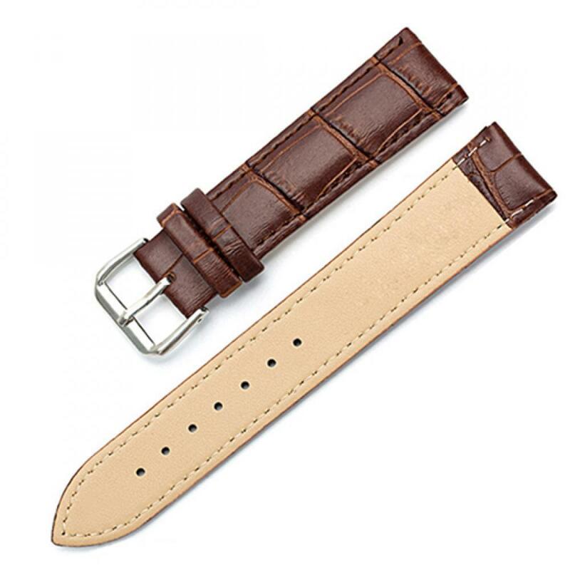 Leather Watchbands 18/20/22mm Watch Band Strap Steel Pin Buckle Vintage Quartz Watch Watchbands High Quality Wrist Belt Bracelet