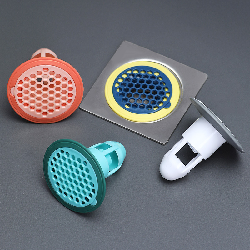 Drain Core Toilet Bathroom Floor Drainer Strainer Control Silicone Anti-odor Artifact No Smell Cover Inner Core Sewer Pest