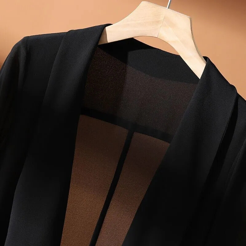 여성용 얇은 재킷 가디건 상의, 자외선 차단 의류, 쉬폰 코트 숄, 2023 여름 의류, 패션 신상
