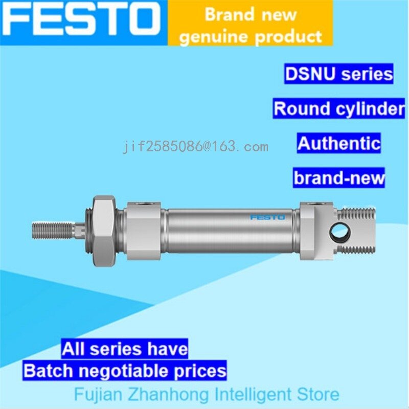 FESTO Genuine Original 1908284 DSNU-20-30-P-A Cyclinder, Available in All Series, Price Negotiable, Authentic and Trustworthy
