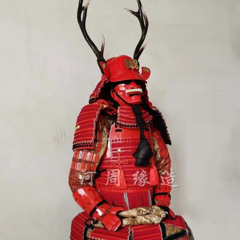 Japanischen Samurai Rüstung Alte Japan Sengoku Zeitraum Basara Generäle Sanada Yukimura Krieger Rüstung Helm Sanada Nobushige