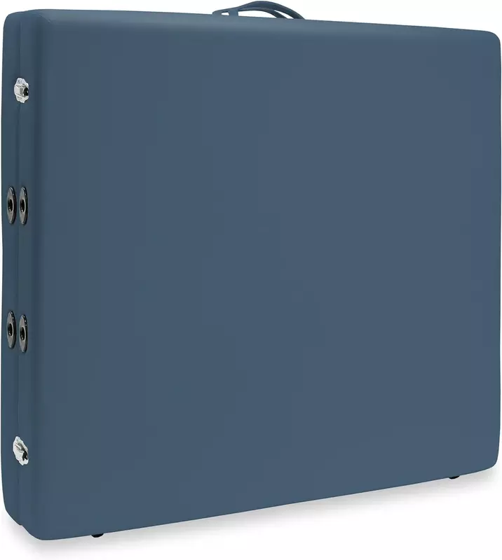 Table de Énergie Portable pour Thérapie Fongique, Plateforme de Polymères de Traitement d'Étirement Bas au Sol, Bleu