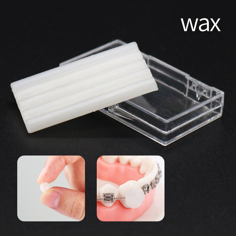 10boxes/set Transparent Box Dental Wax