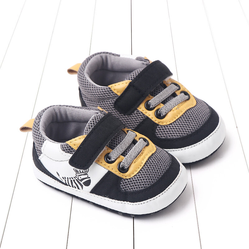 Toddler Sneakers Casual Cute Baby Flats Breathable Mesh Infant Walking Shoes for Newborn Girl Boys