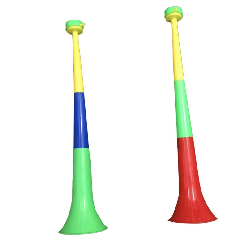 Cuernos de animación de estadio de fútbol extraíbles para niños, juguete de cuerno de animadora de Vuvuzela, juguetes para la familia