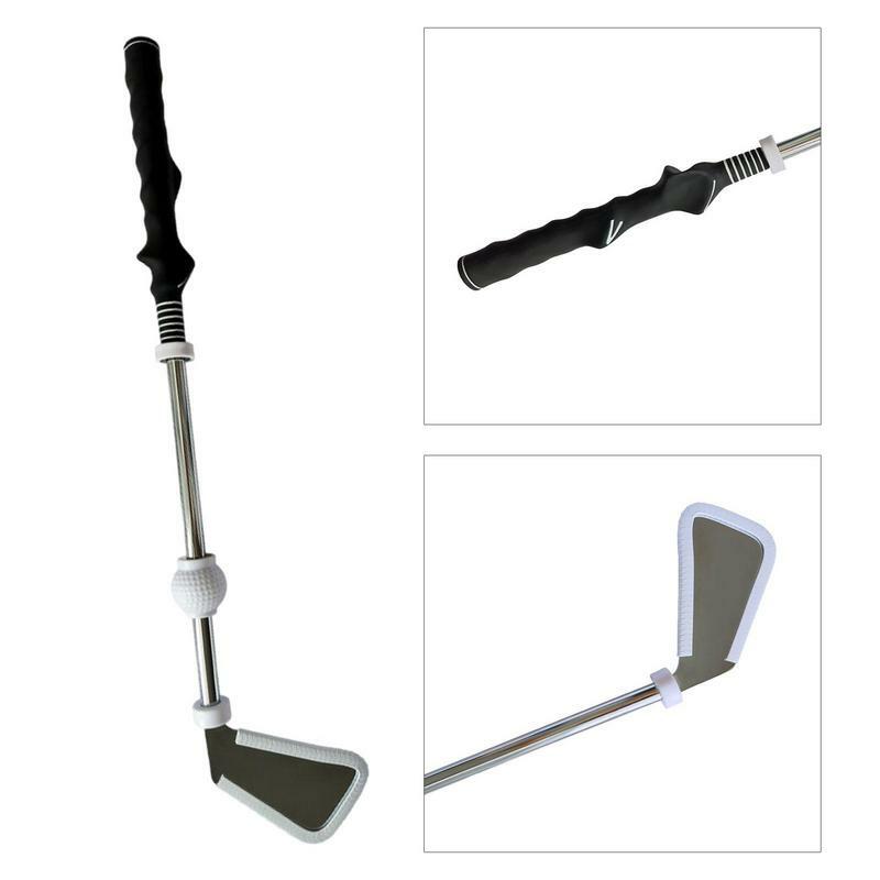 Golf Swing Stick Alignment Rods Golf Practice Training Aids Warm-Up Stick Professional Portable Golf Grip Training Stick Improve