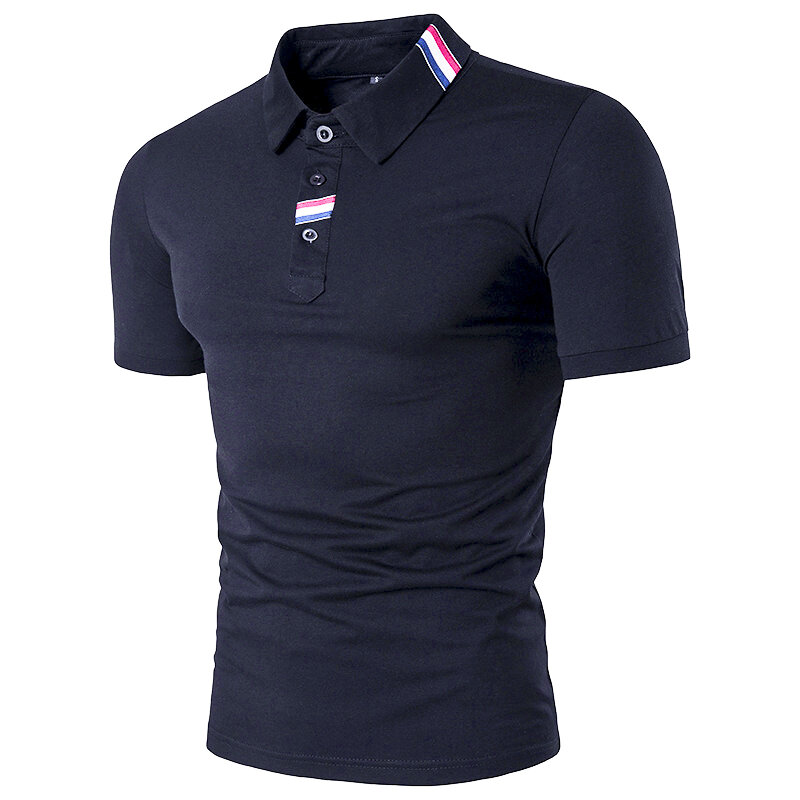 Брендовая летняя повседневная мужская рубашка-поло HDDHDHH с принтом, новая деловая рубашка с коротким рукавом, модные дизайнерские топы, футболки