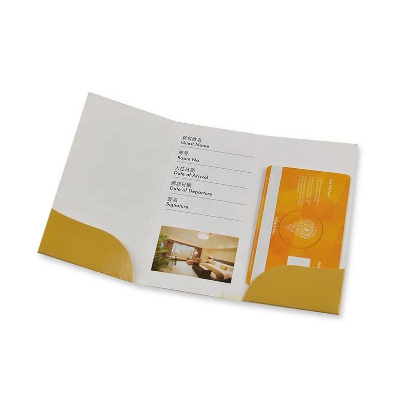 Porte-cartes sim au design personnalisé, papier d'art Regional convivial, porte-clés pour chambre d'hôtel, cuillère à soupe