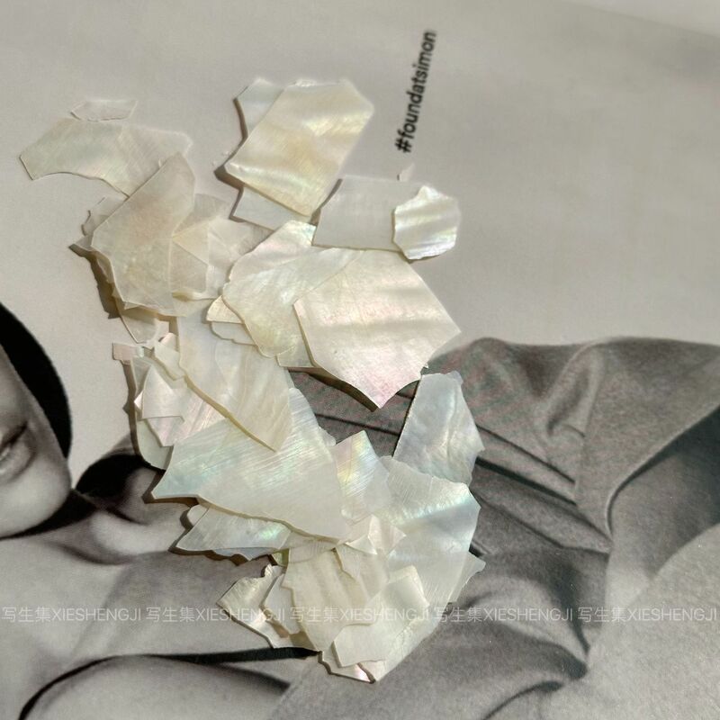 Maniküre Abalone Muschel Nägel Stein flocken Meerjungfrau Farbverlauf Fragment Scheiben Flocken japanische Nail Art Design Maniküre Zubehör