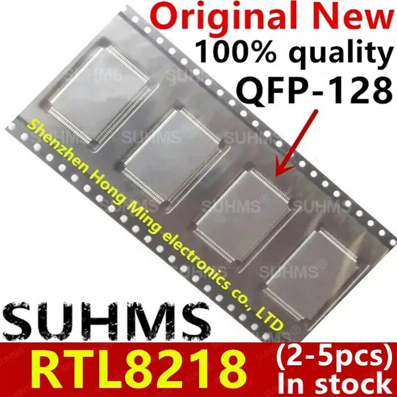 Chipset de QFP-128 RTL8218, nuevo, 2-5 unidades, 100%