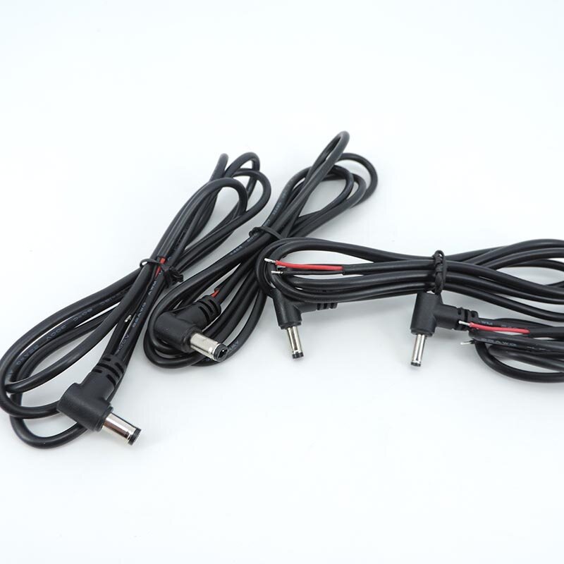 1 м кабель питания постоянного тока 4,0x1,7 3,5x1,35 мм 5,5x2,1 мм 2,5 мм кабель постоянного тока 22AWG Удлинительный шнур Штекерный разъем для камеры видеонаблюдения