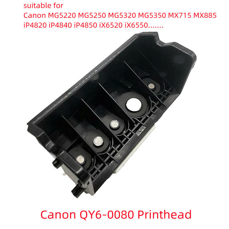 Oryginalny QY6-0080 głowicy drukującej głowica drukująca do Canon iP4820 iP4840 iP4850 iX6520 iX6550 MG5220 MG5250 MG5320 MG5350 MX715 MX885