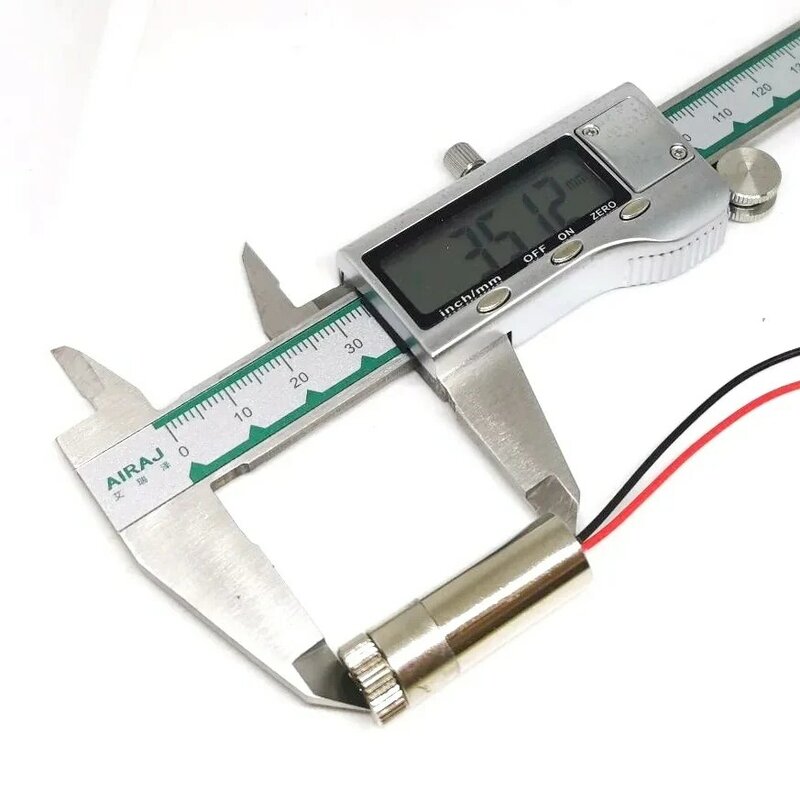 Инфракрасный точечный Фокусируемый лазерный диодный модуль, 12x30 мм, нм, 30 мВт