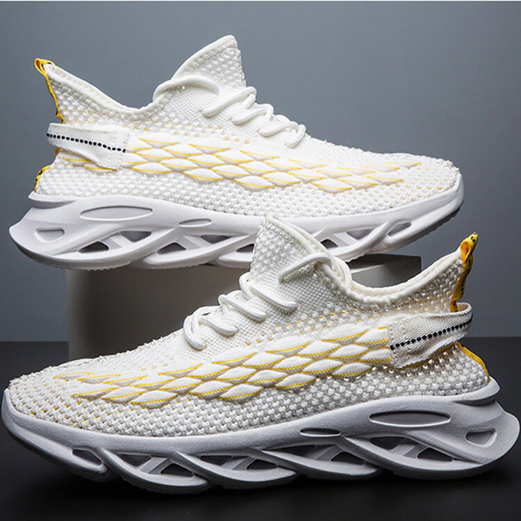 Men's Sneakers Mesh Breathable Big Size Sneakers Women Summer 2023 High Quality Platform Casual Light Soft Fashion Couple Shoes