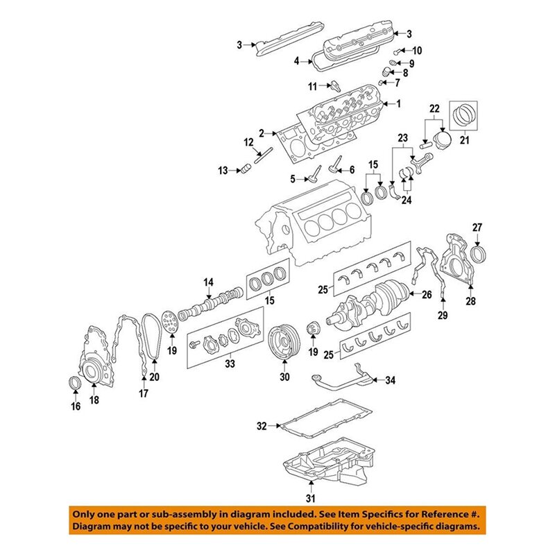 5 Stück Steuer deckel dichtung Kurbelwellen dichtung 4,3, 5,3 für Chevrolet Cadillac Buick Hummer 6,0 l l l Teile