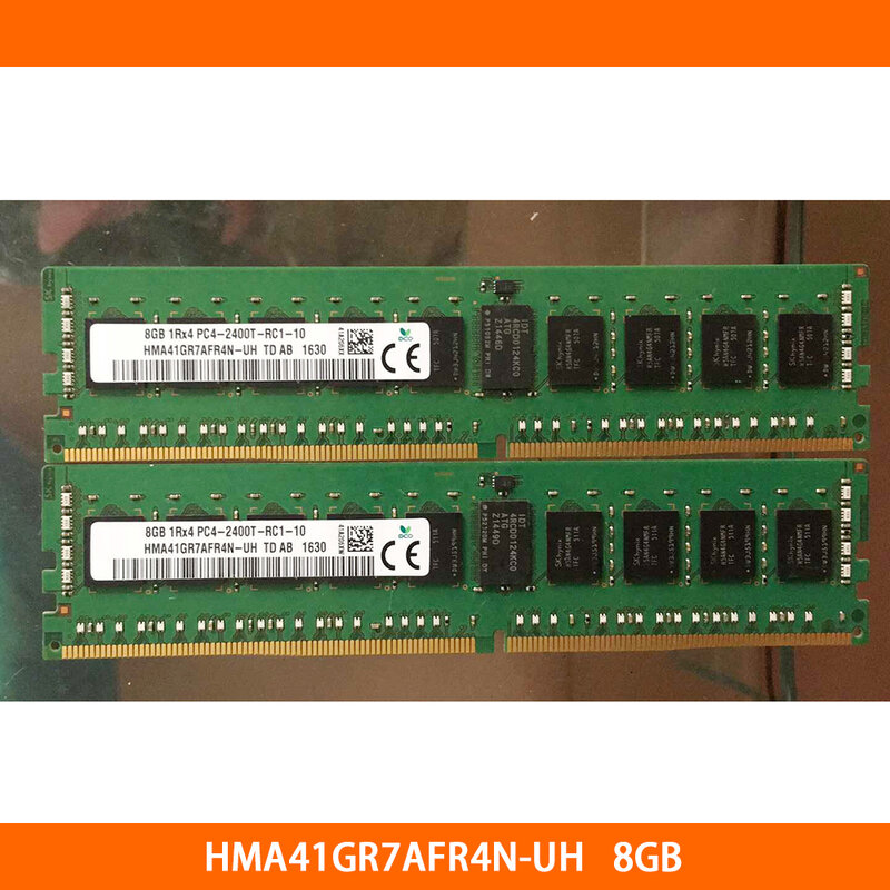1PCS HMA41GR7AFR4N-UH For RAM PC4-2400T 8G 8GB 1RX4 RDIMM REG Server Memory High Quality Fast Ship