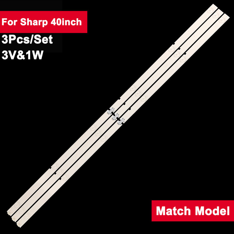 777Mm 3V 6 Lampen Led Tv Backlight Bar Voor Sharp 40Inch LBM400E0601-CM 3 Stks/set Tv Reparatie Onderdelen LC-40LE280X