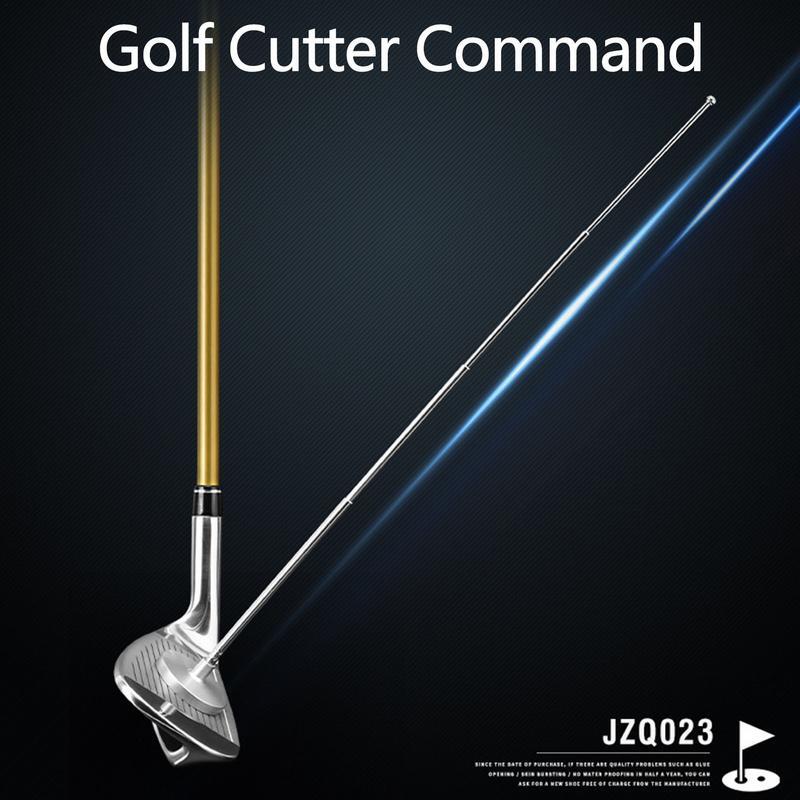 Golf Cutter Direction Signal Golf Target Direction Training Stick Training Aid Adjustable Golf Target Direction Training Stick