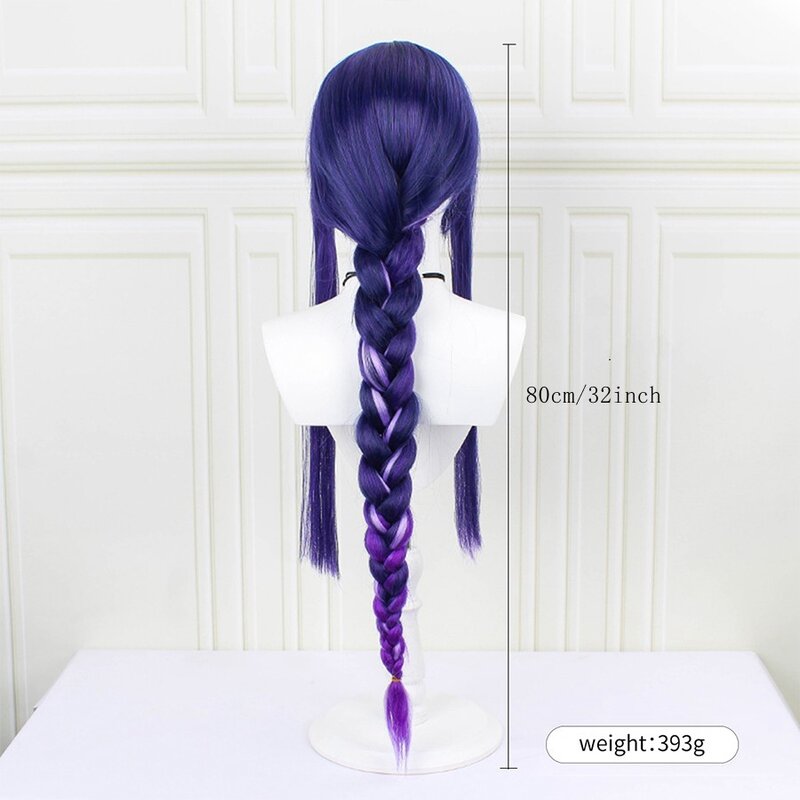 Ray Electric General Wig Anime Heat Resistant Synthetic Wig Chunky Twist Braid Hair Balzer Wig For Women