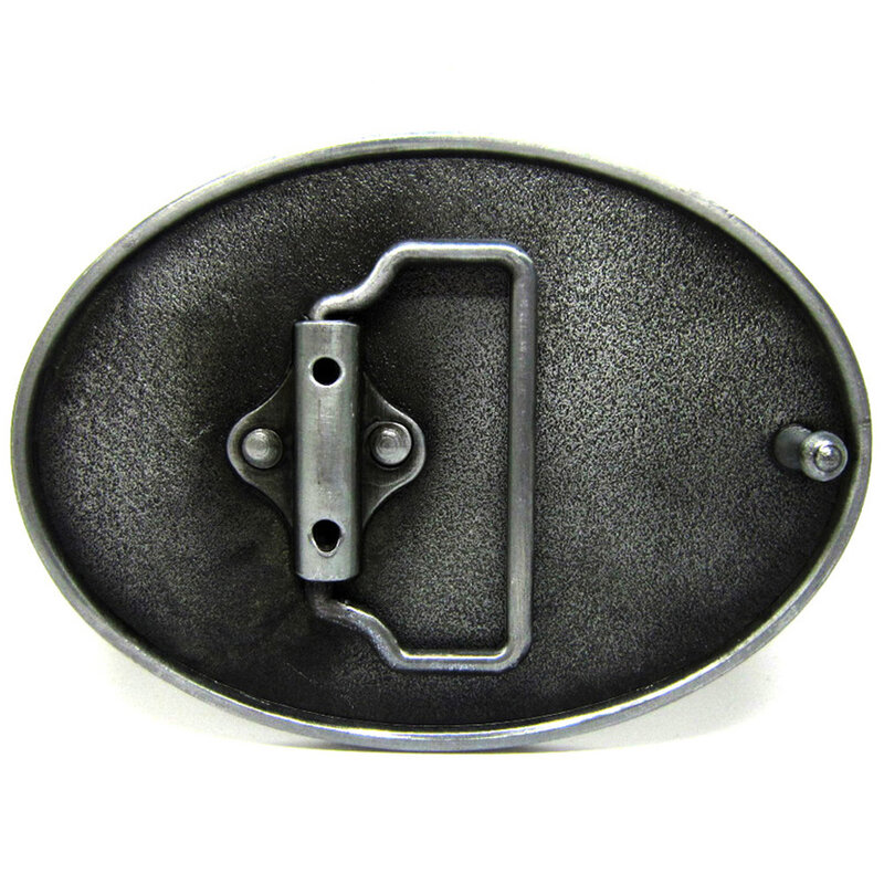 Cheapify-Hebillas de Cinturón de aleación de Metal Para hombre, diseño ovalado de marca, a la moda, Para cinturones de 40mm, Hebillas Para Cinturón