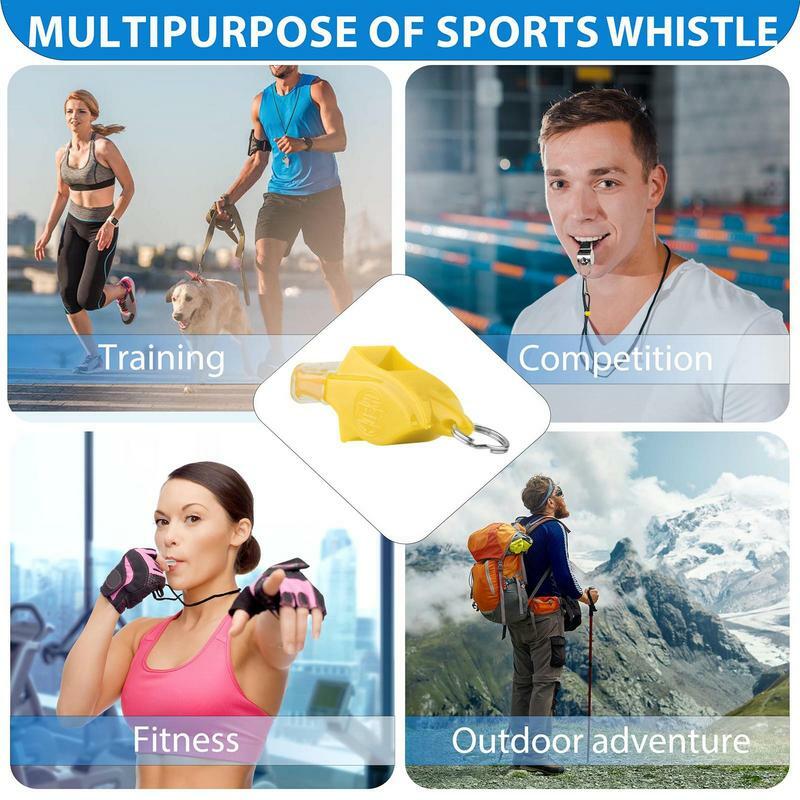 Loud Whistle 131 DB High Volume And Portable Keyring Whistles Athletic Contest Products For Training Courses Group Activities
