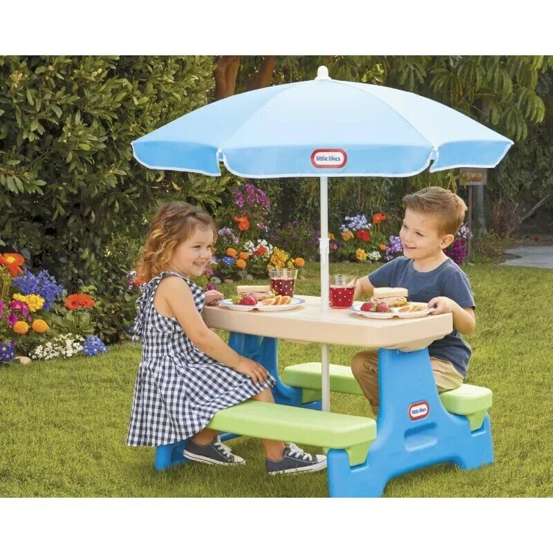 Meja piknik anak payung