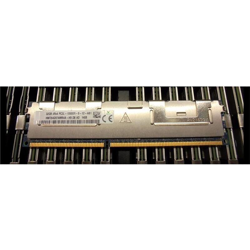 1 buah HMT84GR7AMR4C-H9 RAM 32G 32GB 4Rx4 DDR3 PC3-10600R REG memori Server kualitas tinggi pengiriman cepat