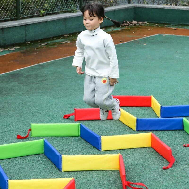 Anel Amarela Jumping para Crianças, Kids 'Outdoor Toys, Sports Garden, Quintal, Indoor Carnival Game, Sensory Training Equipment