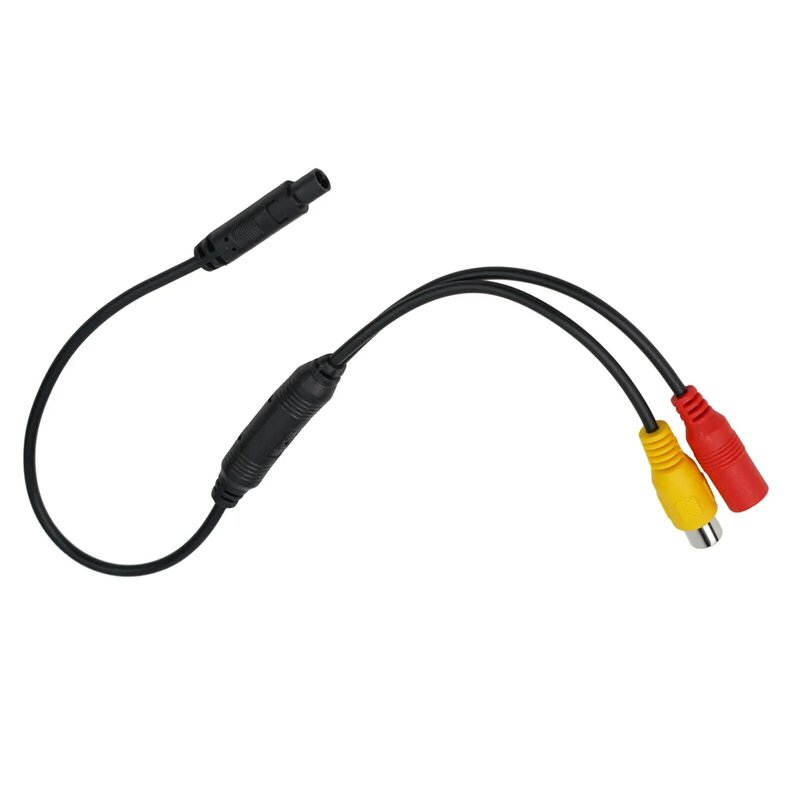 Universal Fitment YES Specifications Rear View Mirror DVR RCA Camera Signal Harness Camere Signal Input Connector