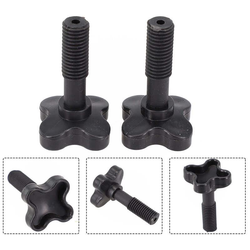 Fix Plastic Screws Reliable and Sturdy Black Plastic Screw Bolts for Attaching Canopies on For Garden Swing Chairs