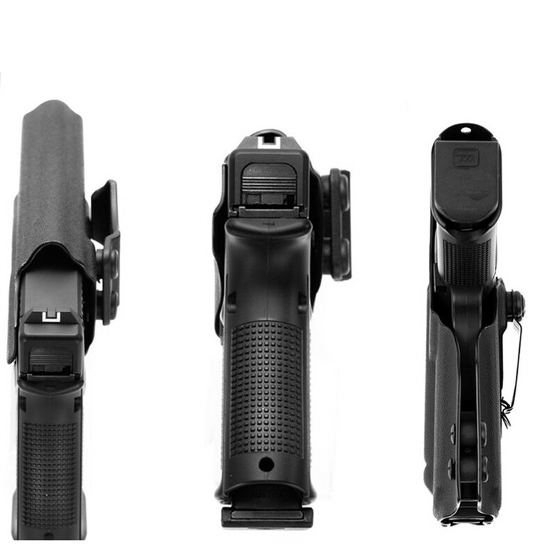 Kydex internes holster für glock 17 19 19x25 31 45 mos mit olight baldr s pl mini 2 800 lumen gm23 taschenlampe taktisches licht