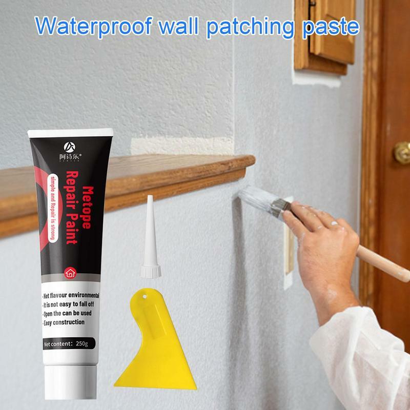 Kit perbaikan Drywall, Kit tambalan pengisi lubang aman profesional untuk dinding dengan pengikis lubang dinding tahan air