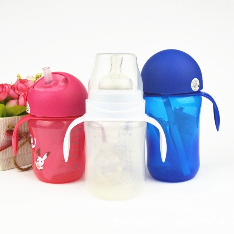 Newborn Bottle Grip Handle Infants Milk Bottle Hand Shank for Baby Feeding Bottle Accessories