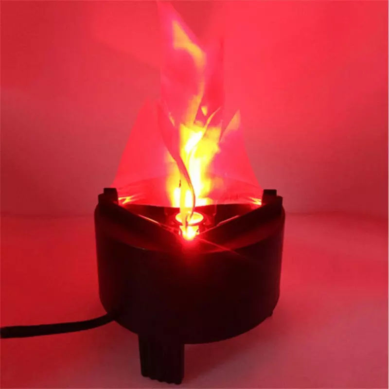 3D LED Fake Fire Flames Effect Light Realistic Flame Stage Effect Light For Halloween Christmas Festival New Year Party Club