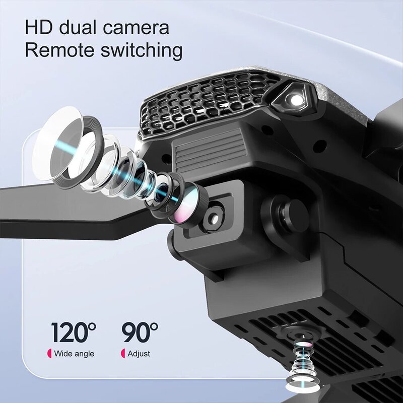 Дрон S91 Evo, HD Двойная камера, дистанционное переключение, оптический поток, позиционирование, зависание, бесщеточный, высокая мощность, устойчивость к ветру, беспилотник