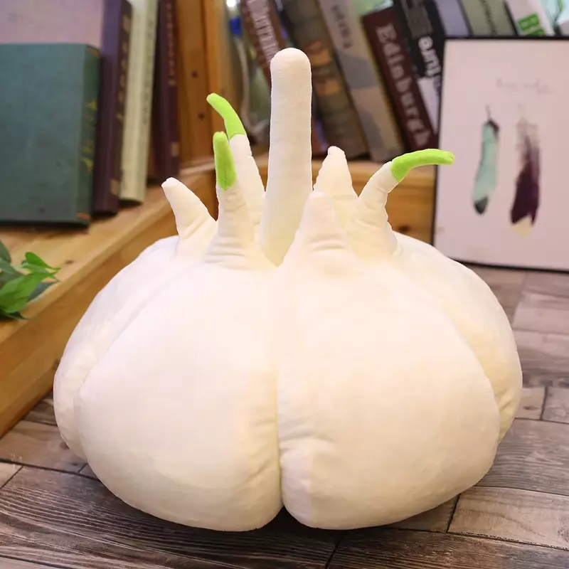 Игрушка плюшевая в виде овощей и чеснока, 40 см