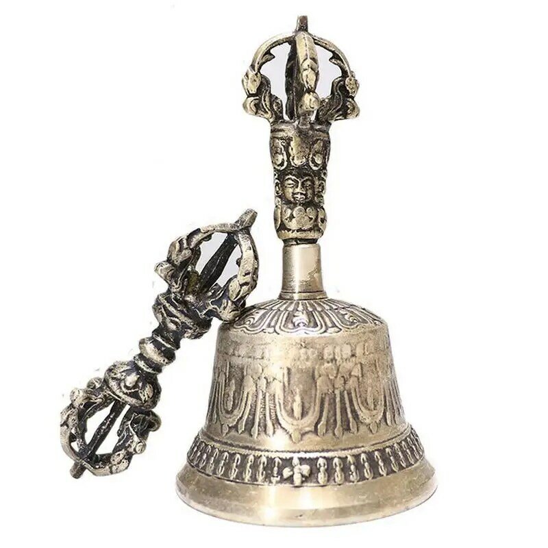 Tybetański buddyjski medytacja dzwon medytacja dzwon i Dorje zestaw Dharma obiekty ręka medytacja dzwon modlitwa dzwony Dorje Dharma