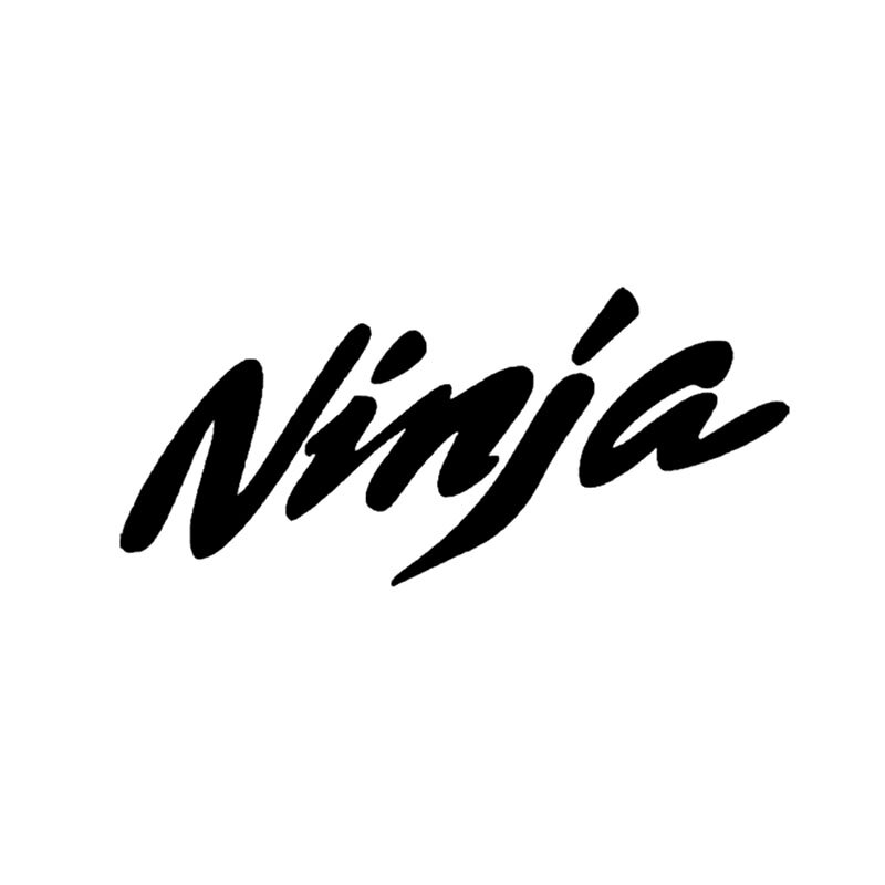 M358 # NINJA Car Styling naklejki samochodowe wodoodporna winylowa tablica naścienna akcesoria samochodowe Pegatinas Para Coche samochód DIY stylizacja