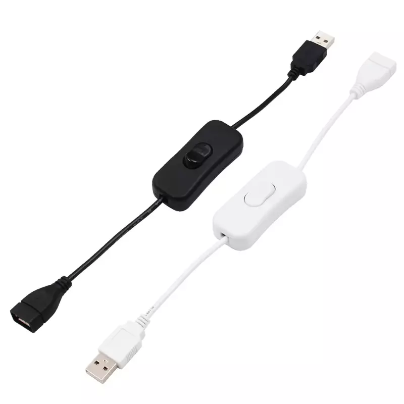 28Cm Cáp USB Có Công Tắc Bật/Tắt Cáp Nối Dài Tặng Cho Đèn USB USB Quạt Dòng Cung Cấp bền Bán Adapter