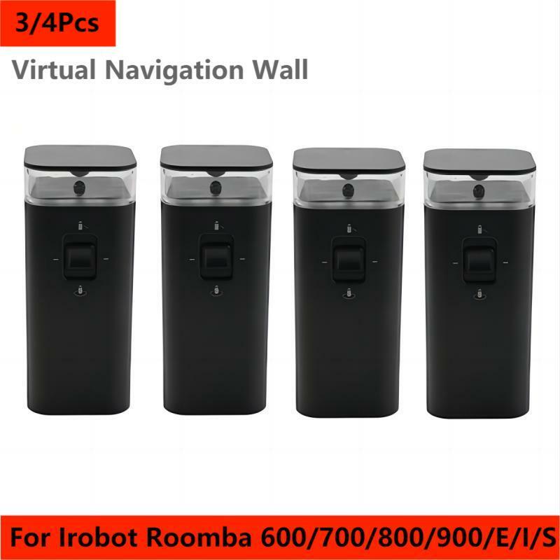 Penghalang dinding navigasi Virtual Model ganda, untuk Irobot Roomba seri 600/700/800/900/E/I/S suku cadang robot
