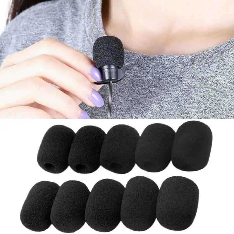 Microphone Windshied Protective Headset Mic Foam Cover Replacement Ultra Soft Portable Microphone Foam Cover for Music