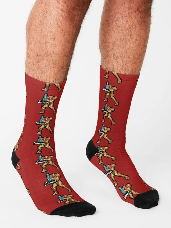 SAMUS Socks Running socks bright garter socks Women Socks Men's