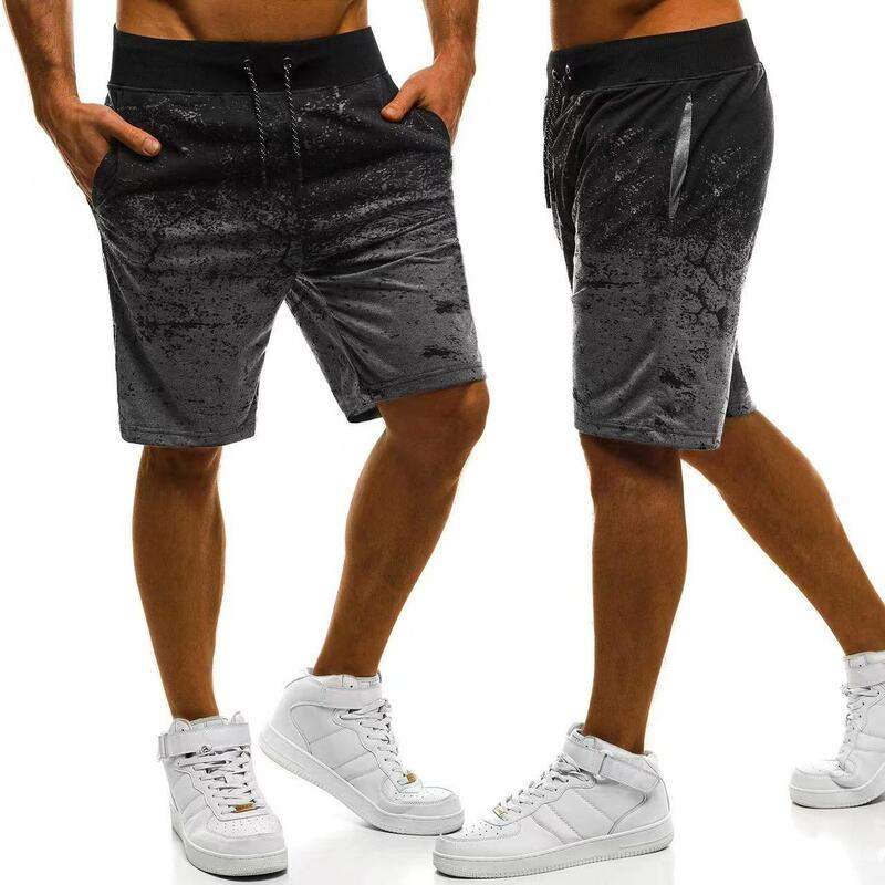 Pantalones cortos informales para hombre, Shorts de chándal ajustados con cordón, Hip Hop, entrenamiento, talla grande, novedad de verano, 2023