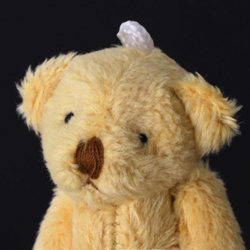 Mini porte-clés pendentif petit ours 3 pouces, en peluche douce, accessoires pour à cadeau