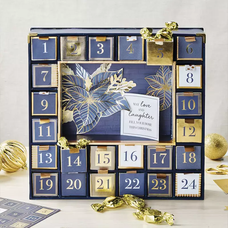 Customized productYANYI OEM ODM FACTORY Trending Products Custom Advent 25 Days Kids Countdown 24days Gift Calendar Bo