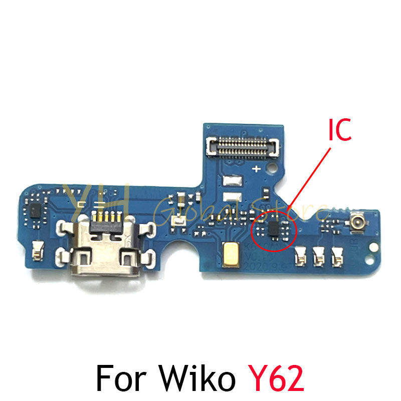 Per Wiko Y62 porta di ricarica USB connettore Dock parti di riparazione del cavo flessibile
