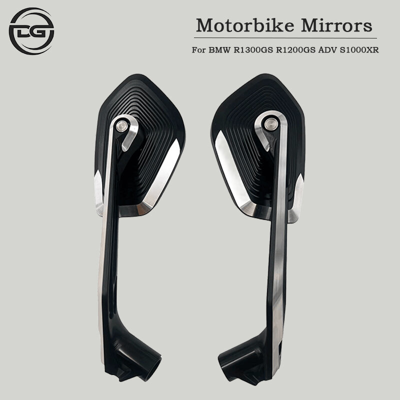 Espejos retrovisores laterales para motocicleta, accesorios para BMW R1300GS, R1200GS, LC, R1250GS, Adventure, F700GS, F750GS, F800GS, C400X, C400GT