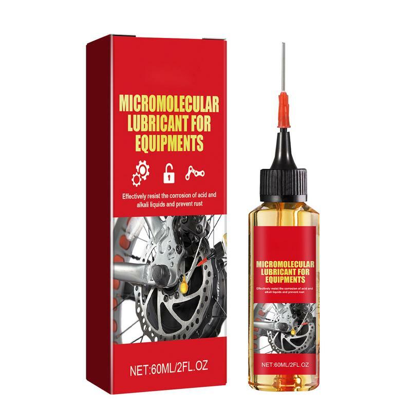 Lubrificante per macchine attrezzatura da 60ml lubrificante antiruggine resistente alle alte Temperature per serrature per porte catene per biciclette