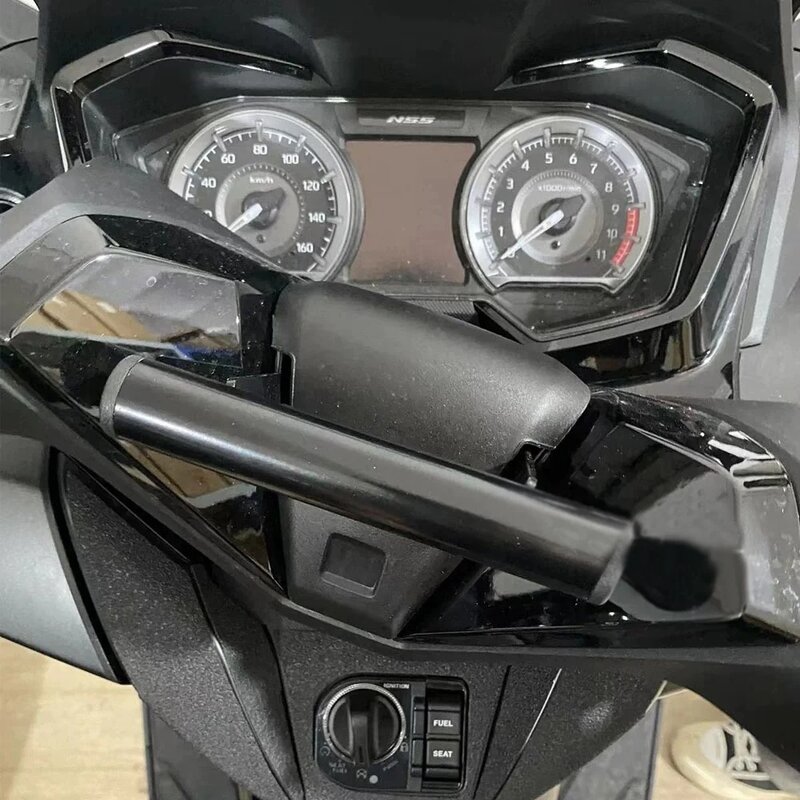 탄소 섬유 오토바이 액세서리 GPS 전화 내비게이션 브래킷 거치대 마운트 스탠드 운전 녹음기, 혼다 NSS 350 NSS350 용