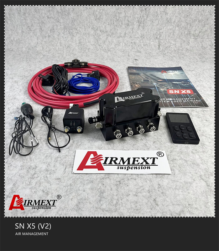 Airmex®Sistem suspensi udara/SN X5 (V2) /manajemen udara kelas atas sistem kendali elektronik/pneumatik/angkat udara
